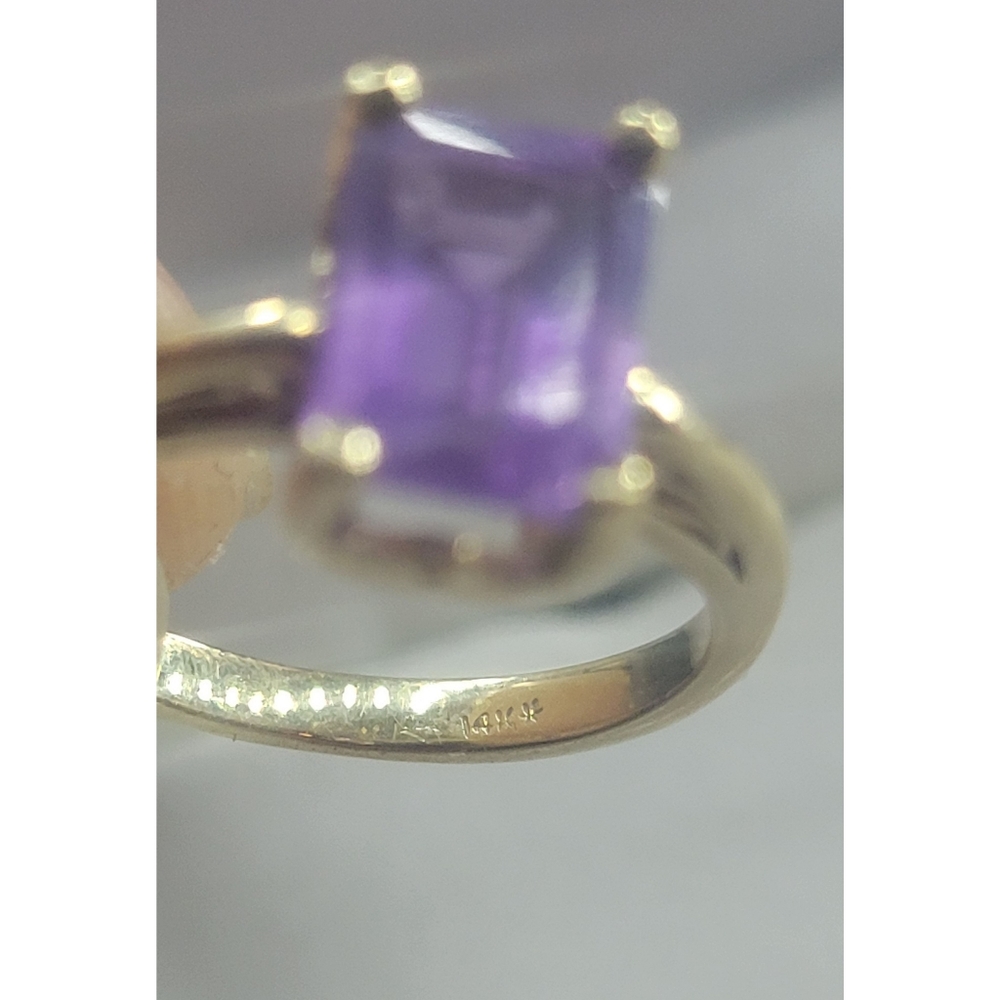 Scroll Setting Solitaire Ring - image 5